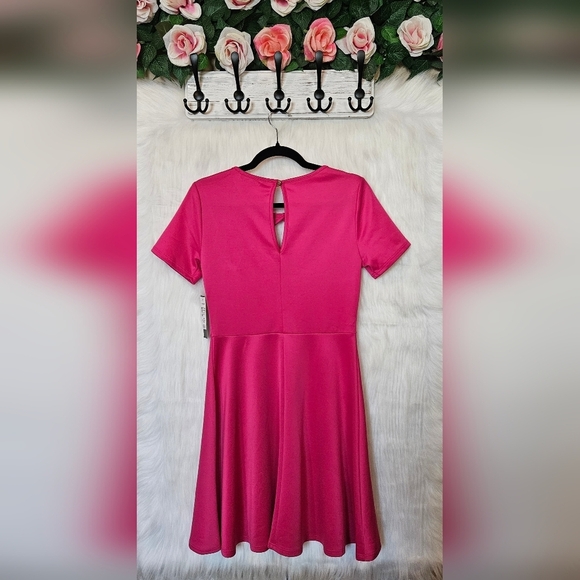 IMPRESS! Perfectly Pink Cut-out Mini Dress - Picture 3 of 7